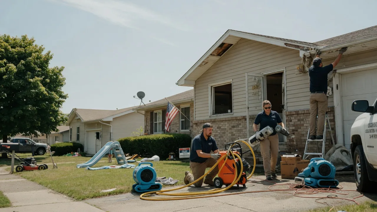Water Damage Restoration in Metamora, IN near me